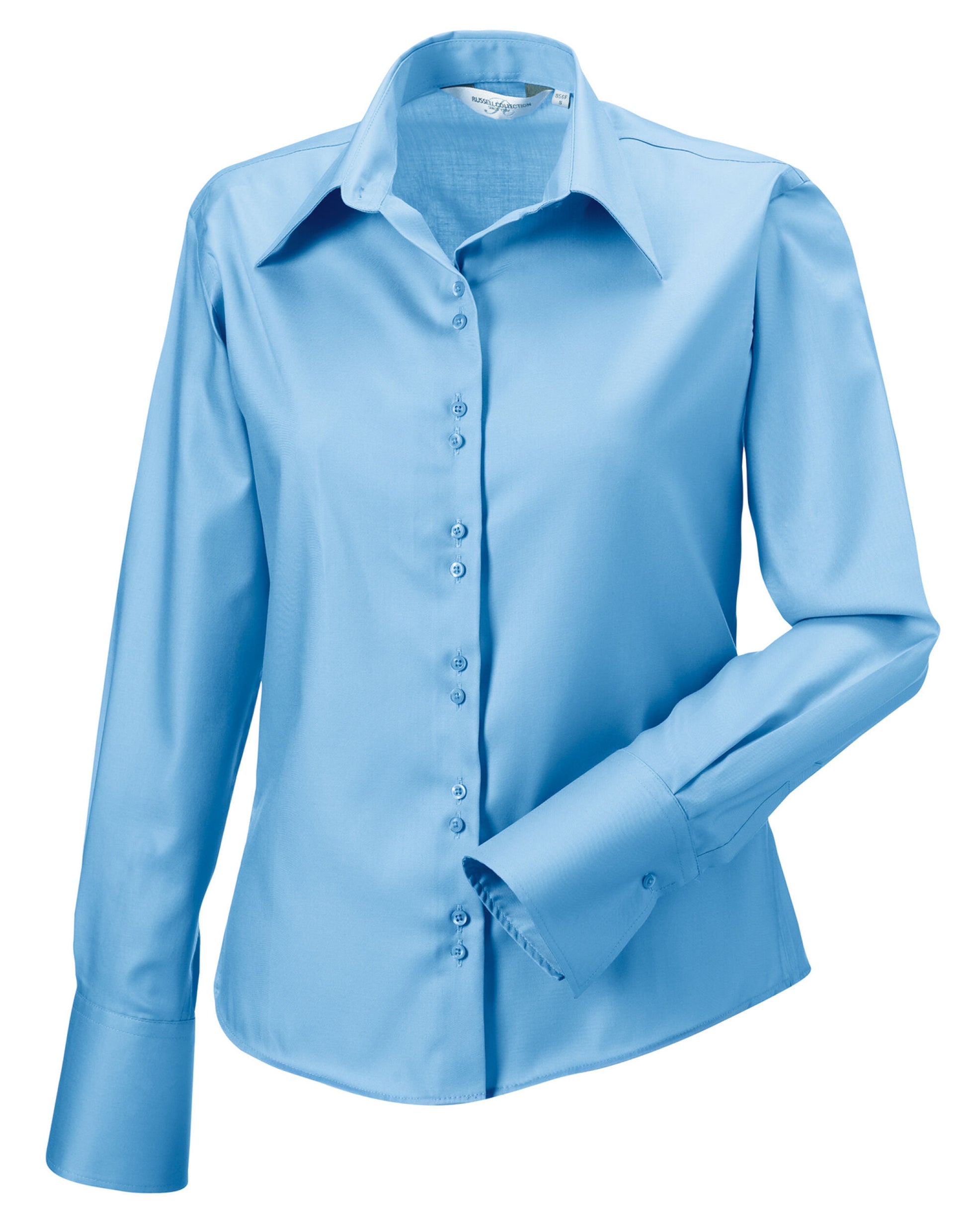 Ladies' Long Sleeve Ultimate Non-Iron Shirt - Bright Sky