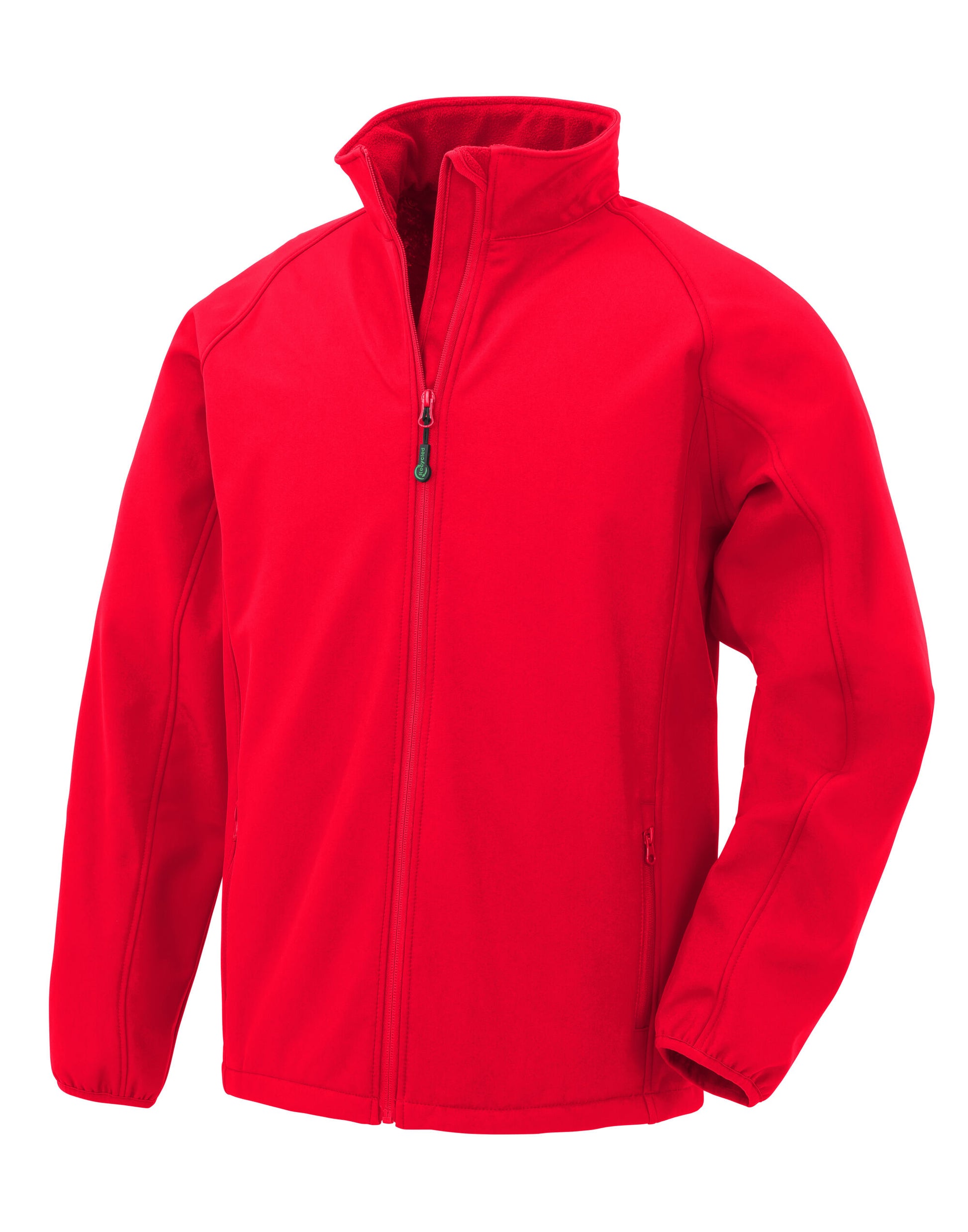 Men's Recycled 2-Layer Printable Softshell Jacket - Red