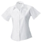 Ladies' Short Sleeve Tailored Ultimate Non-Iron Shirt - White