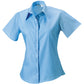 Ladies' Short Sleeve Tailored Ultimate Non-Iron Shirt - Bright Sky