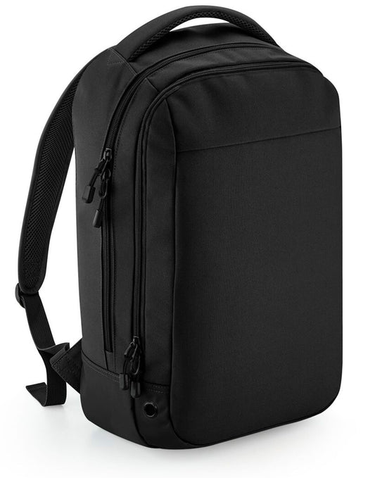 Athleisure Sports Backpack - Black/Black