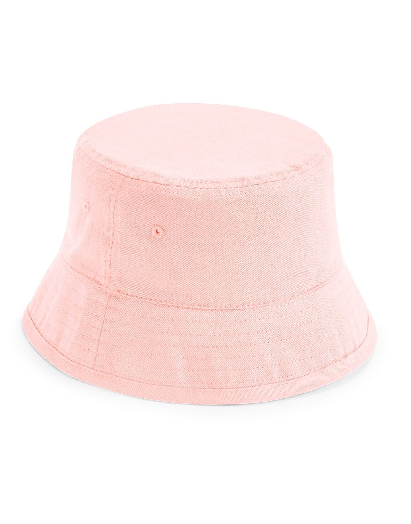 Junior Organic Cotton Bucket Hat - Powder Pink