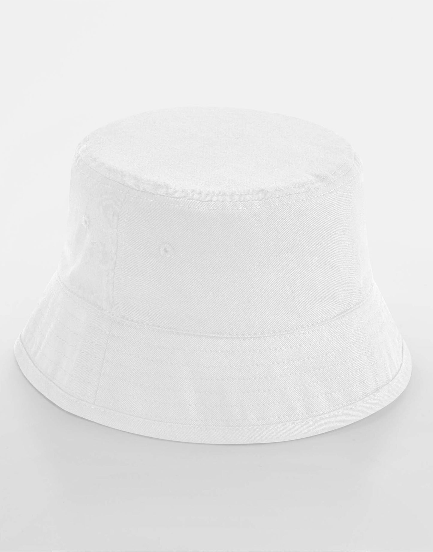 Organic Cotton Bucket Hat - White
