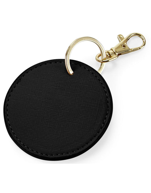 Boutique Circular Key Clip - Black