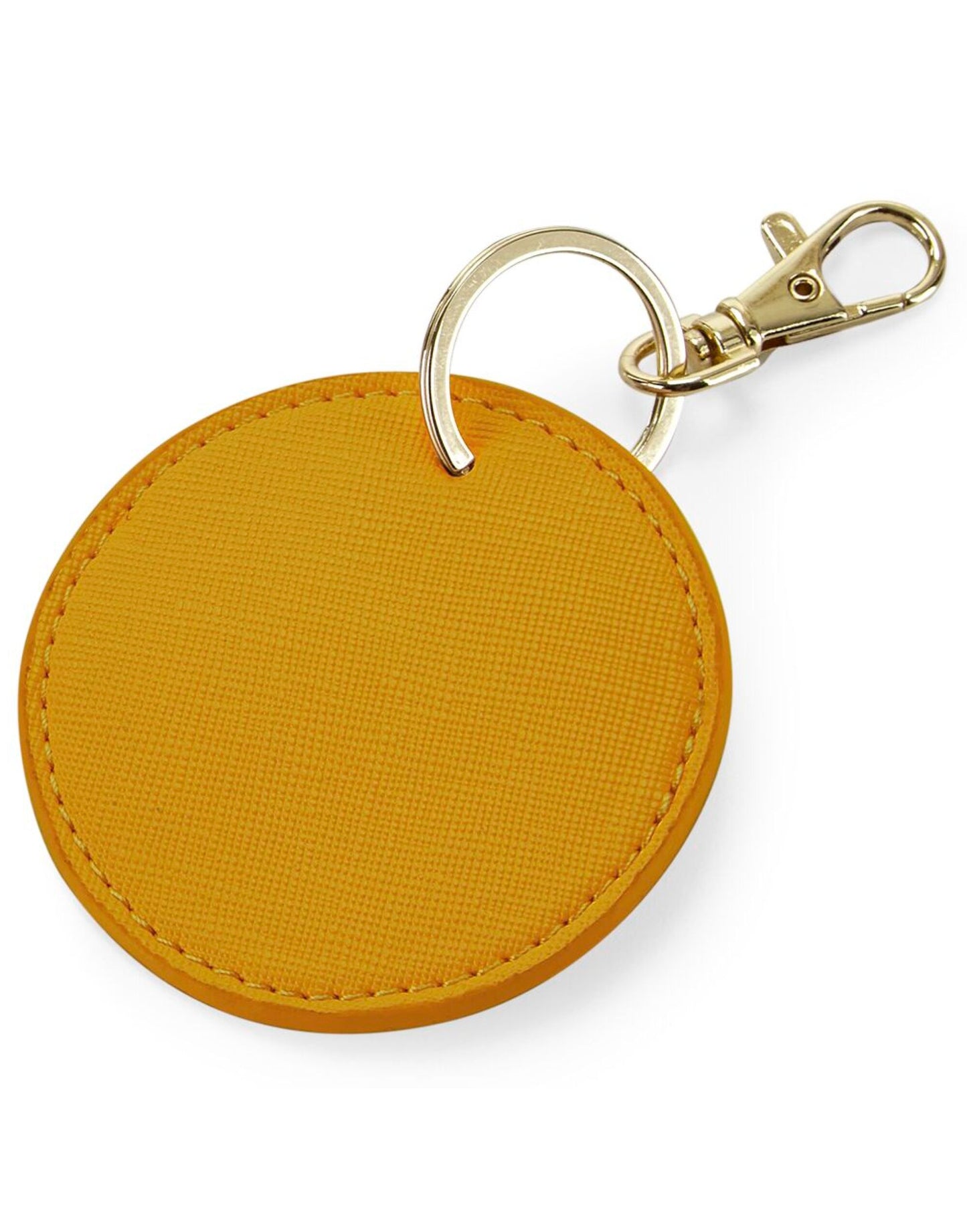 Boutique Circular Key Clip - Mustard