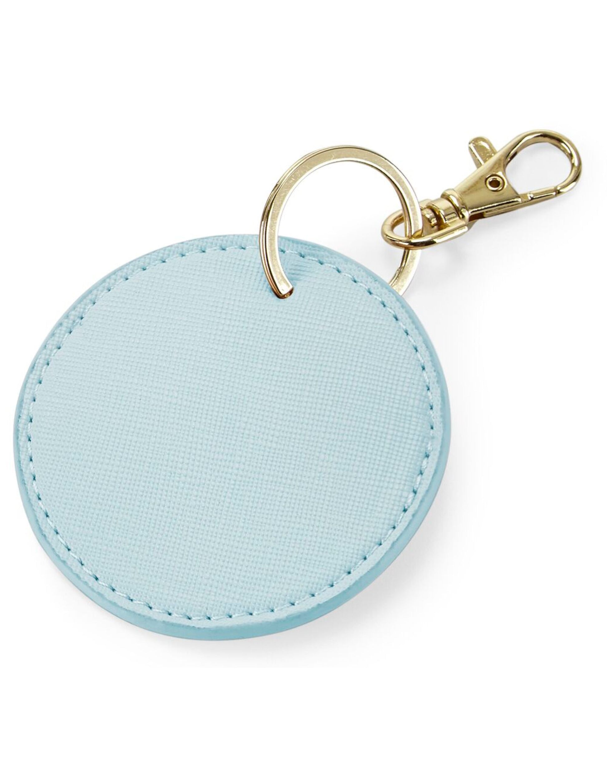 Boutique Circular Key Clip - Soft Blue
