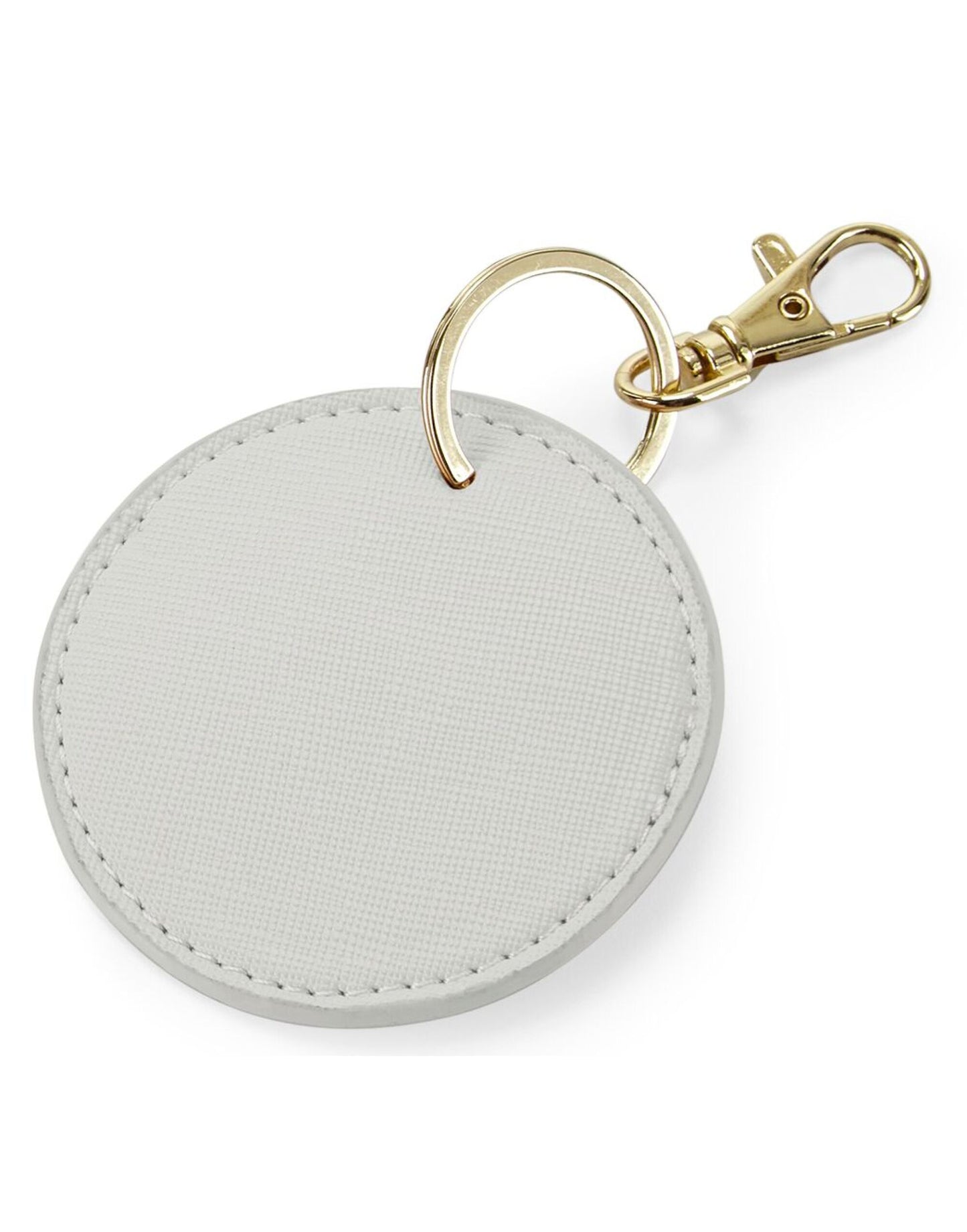 Boutique Circular Key Clip - Soft Grey