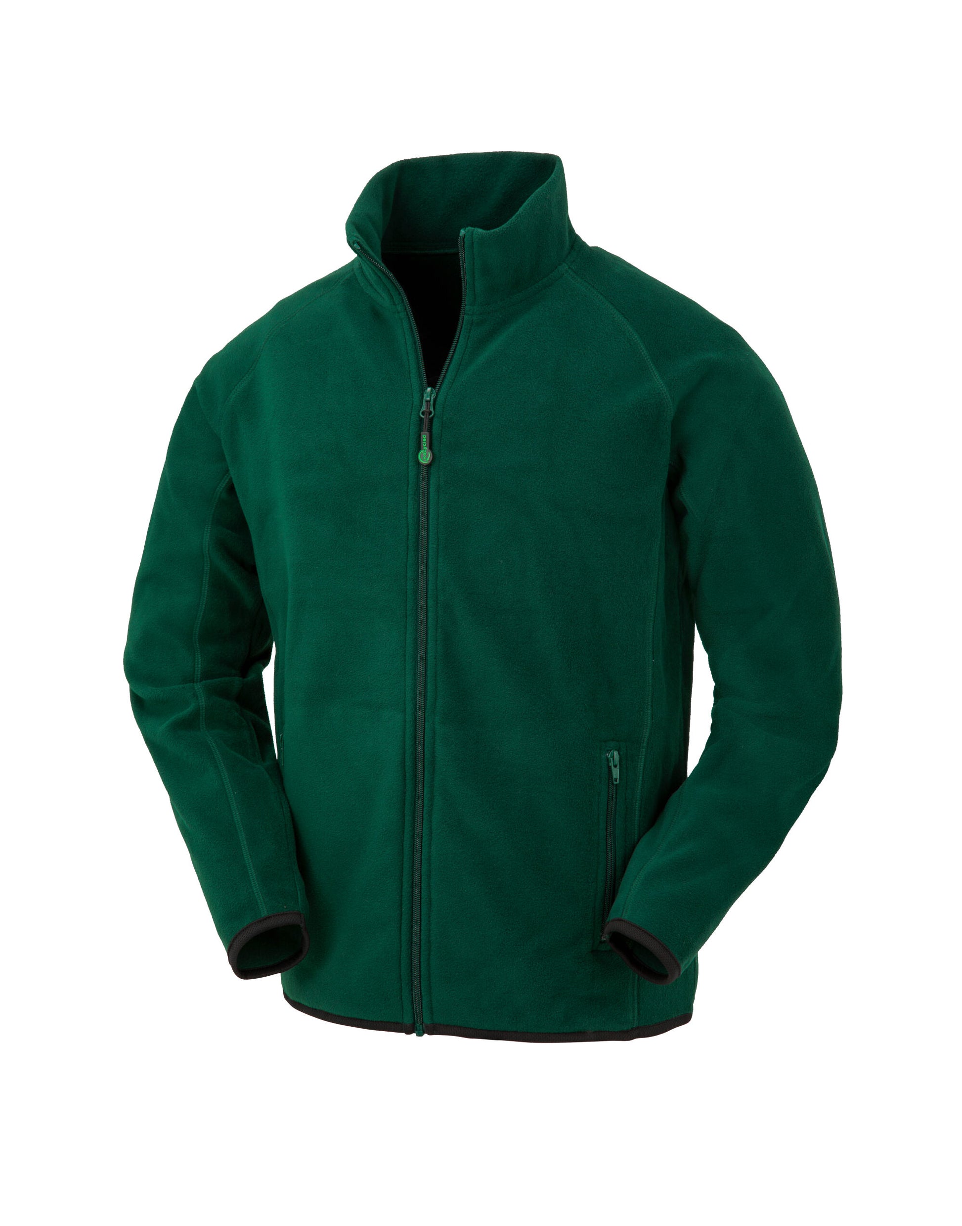 Recycled Unisex Fleece Polarthermic Jacket - Forest Green
