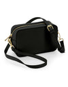 Boutique Structured Cross Body Bag - Black