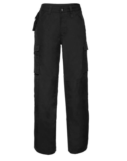 Heavy Duty Workwear Trousers (Tall) - Black