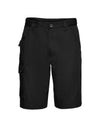 Polycotton Twill Shorts - Black