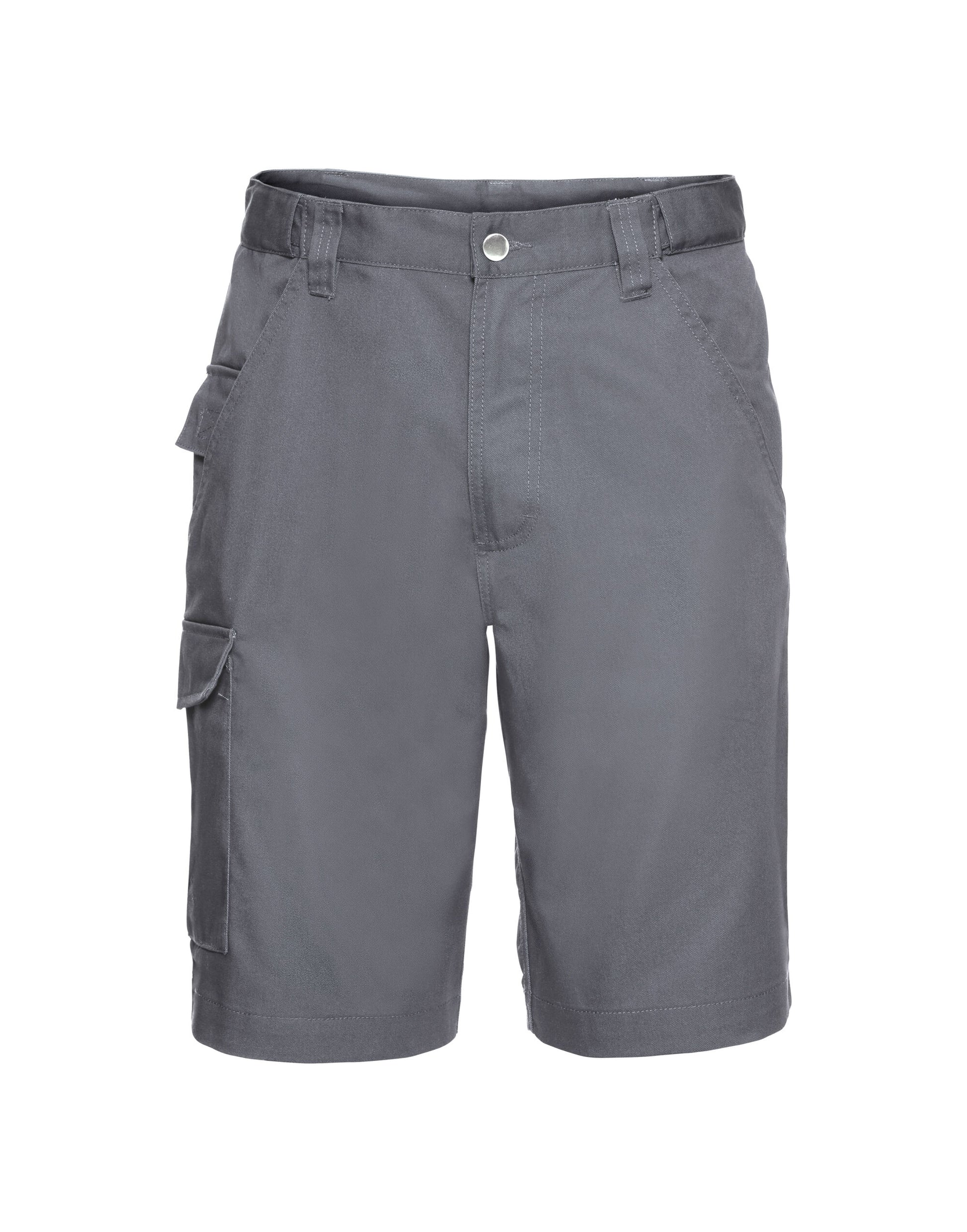 Polycotton Twill Shorts - Convoy Grey