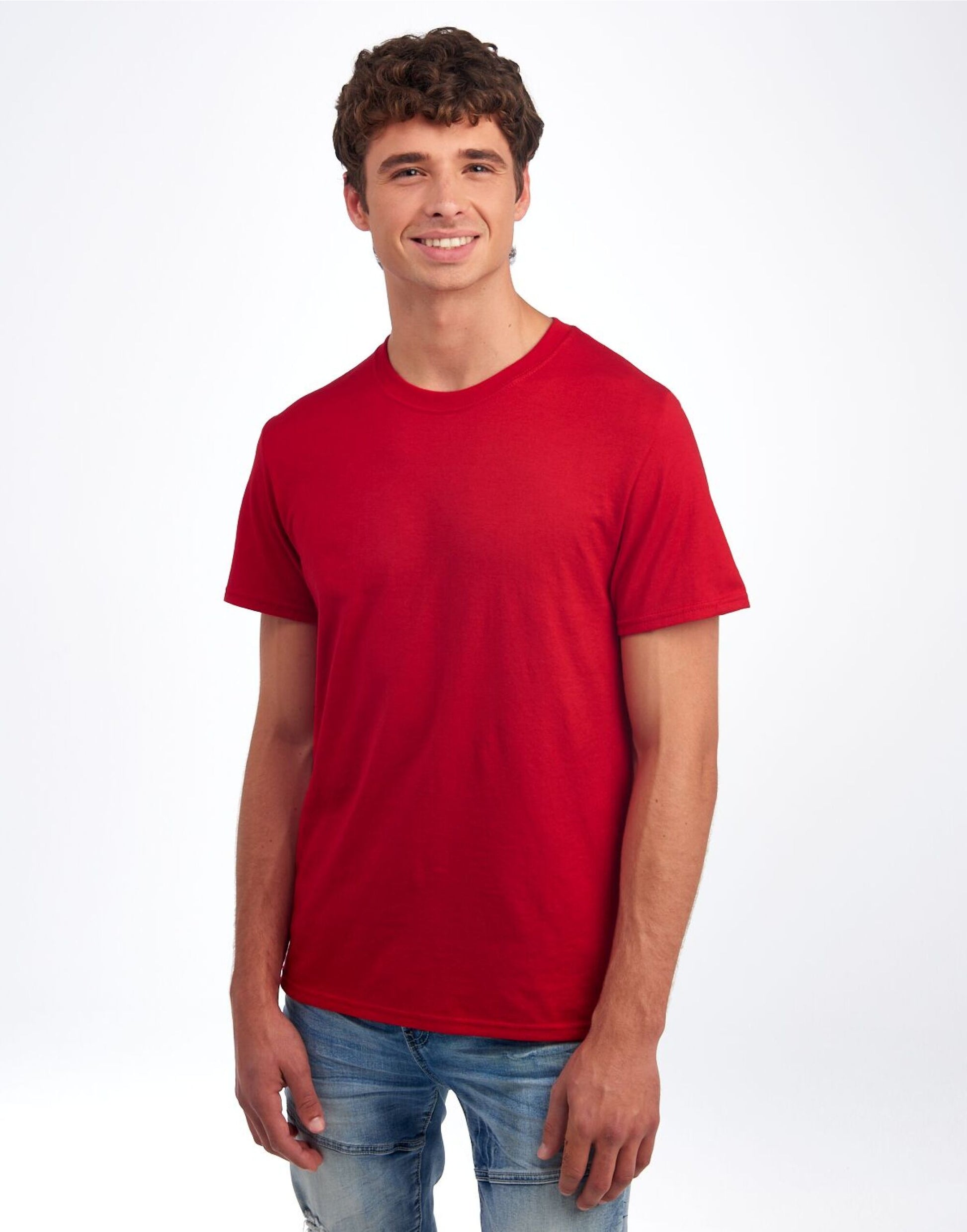 Essential Cotton T - True Red