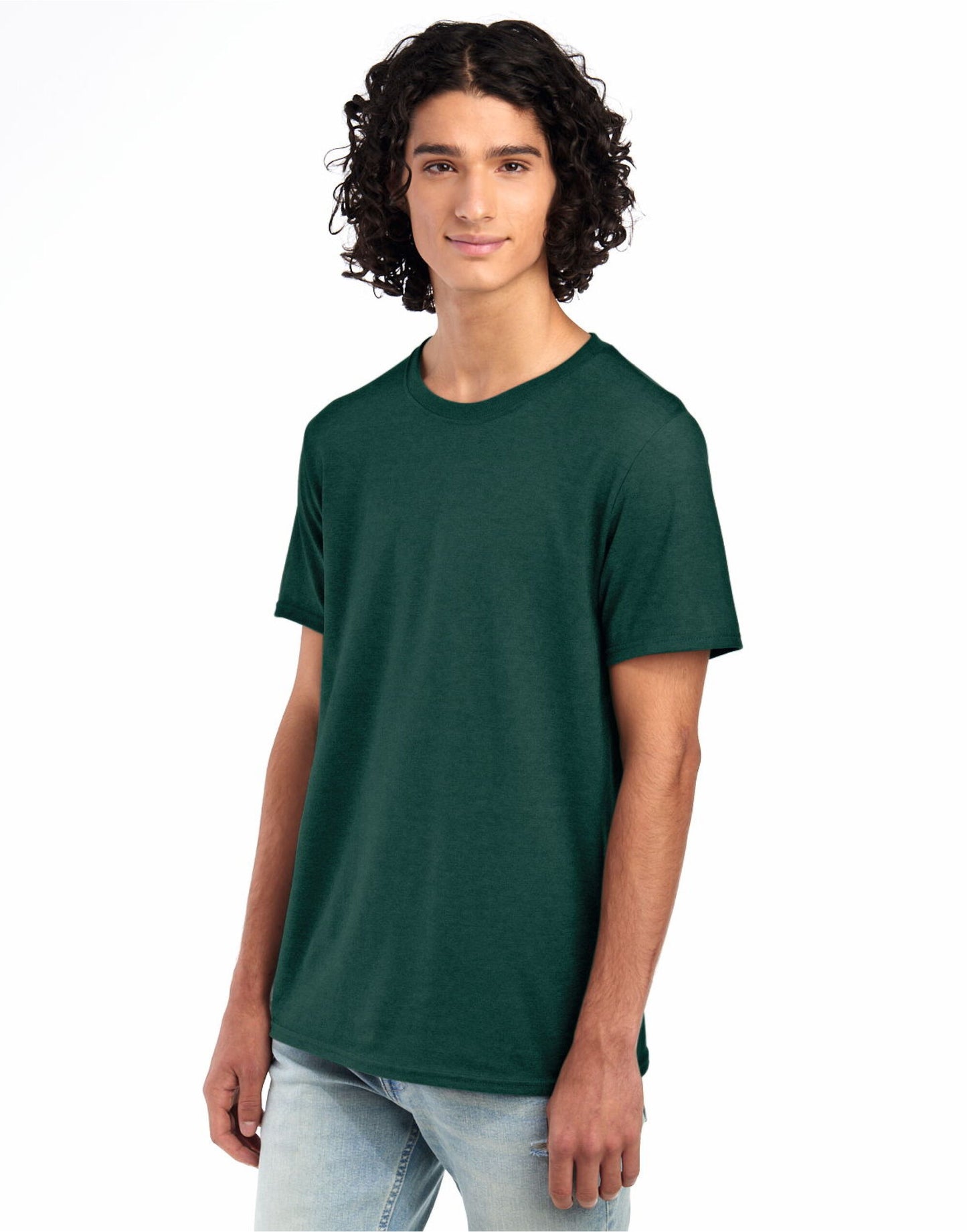 Essential Cotton T - Forest Green