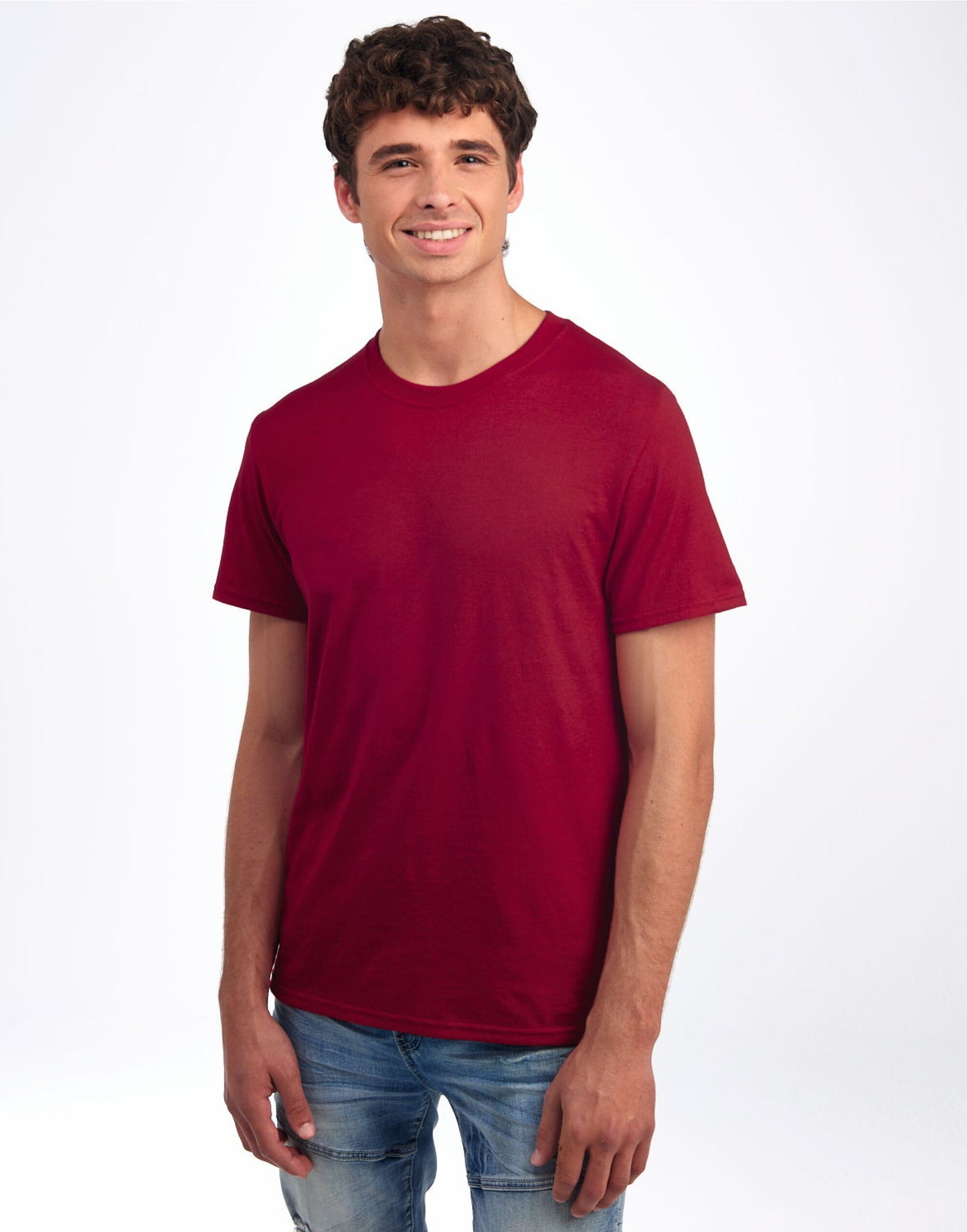 Essential Cotton T - Cardinal