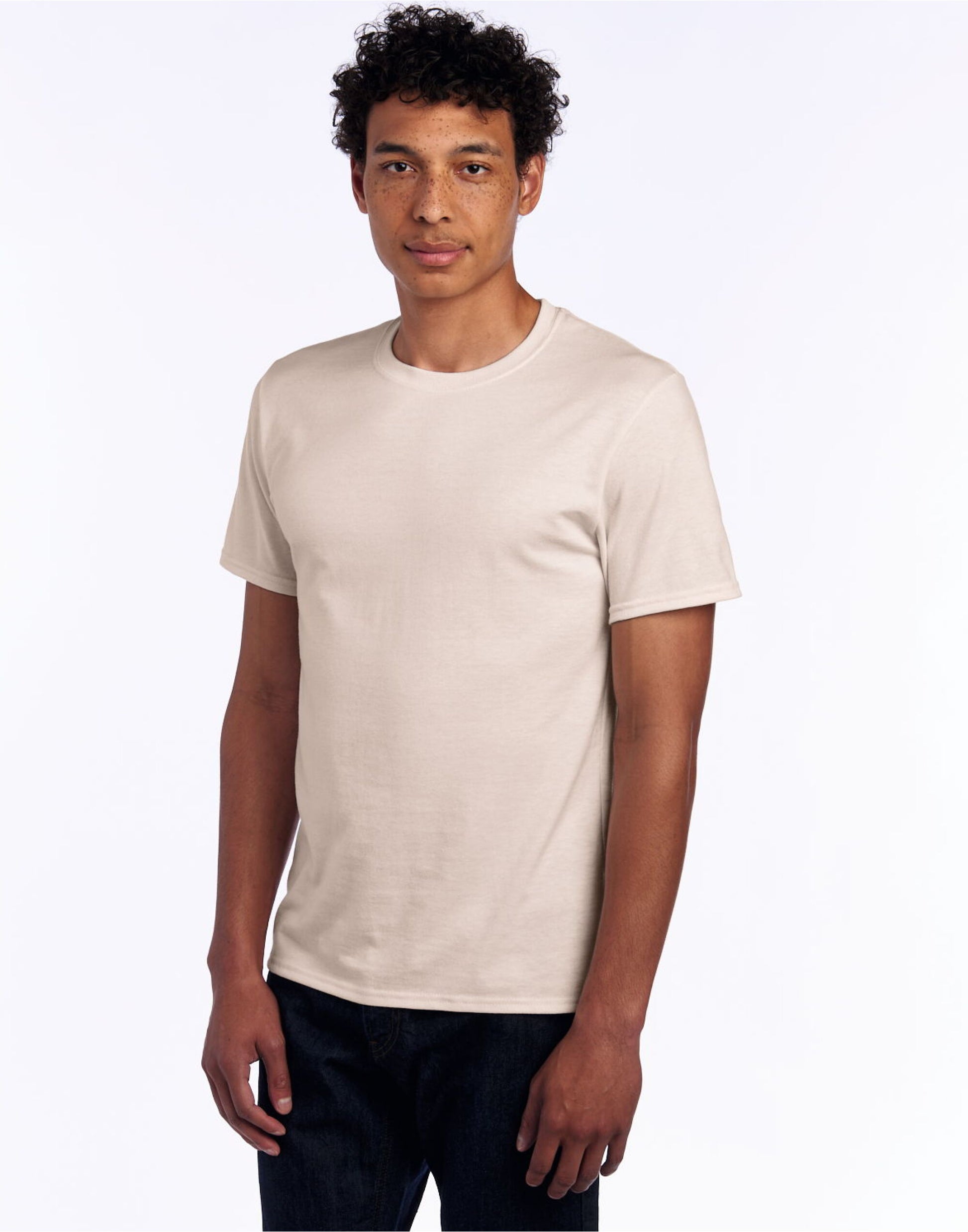 Essential Cotton T - Sandstone