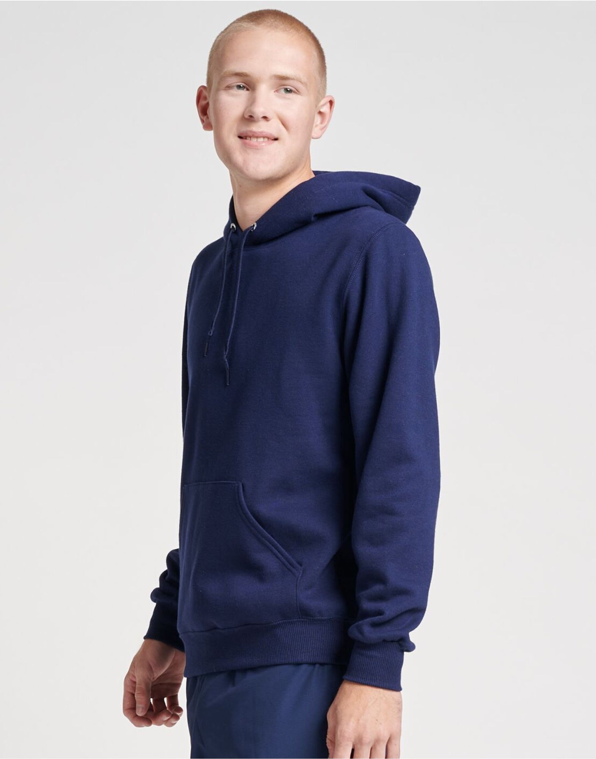 Eco Premium Hooded Sweatshirt - Navy Blue