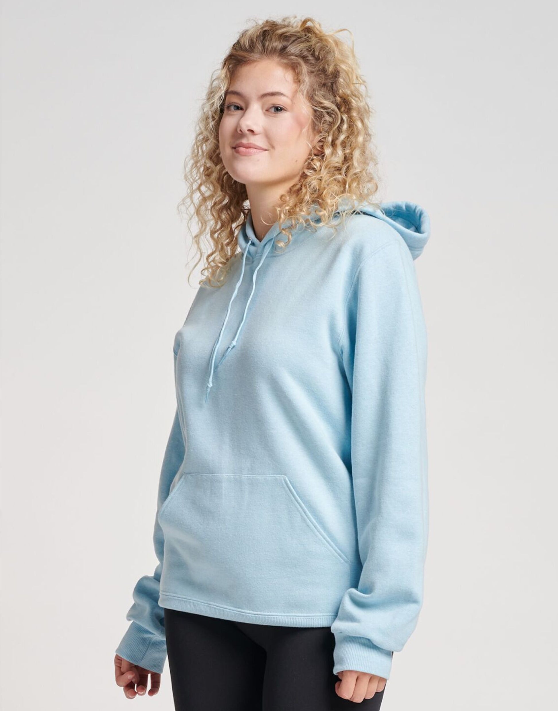 Eco Premium Hooded Sweatshirt - Cloud Heather
