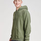 Eco Premium Hooded Sweatshirt - Military Green Heather