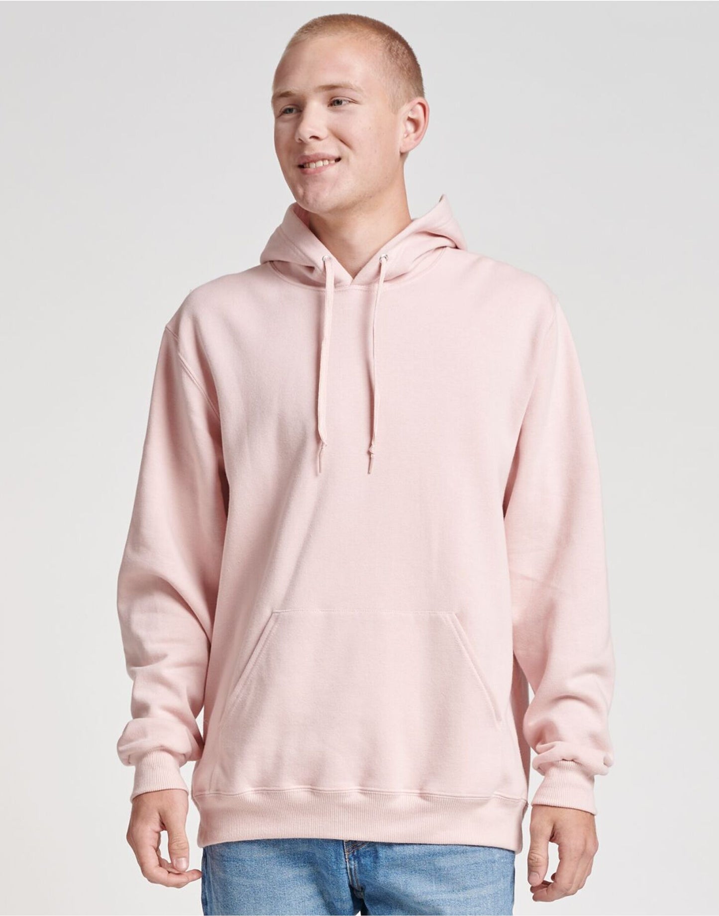 Eco Premium Hooded Sweatshirt - Blush Pink