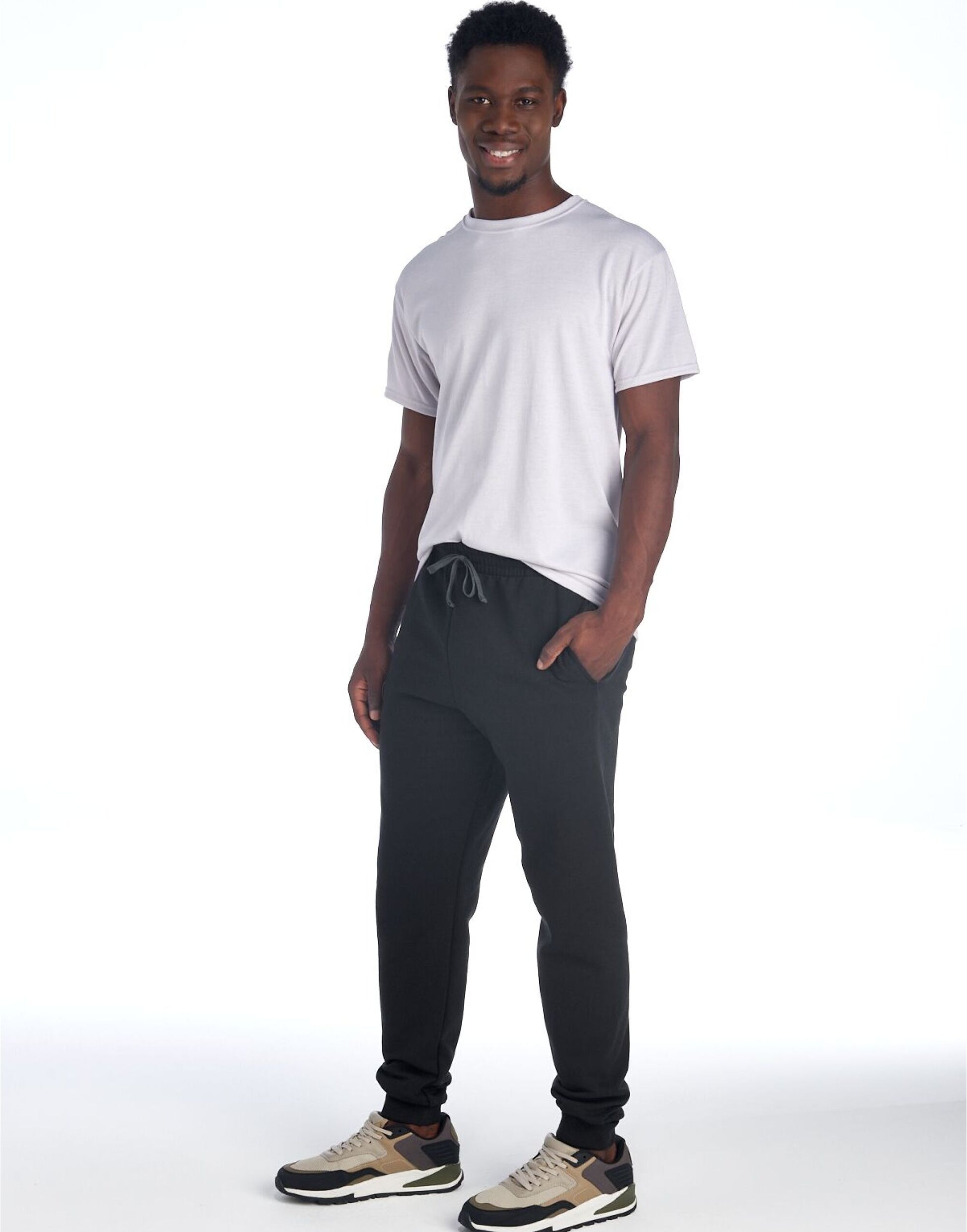 NuBlend® Pocketed Jog Sweatpant - Black