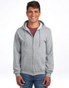 NuBlend® Full-Zip Hooded Sweat - Athletic Heather