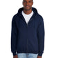NuBlend® Full-Zip Hooded Sweat - Navy Blue