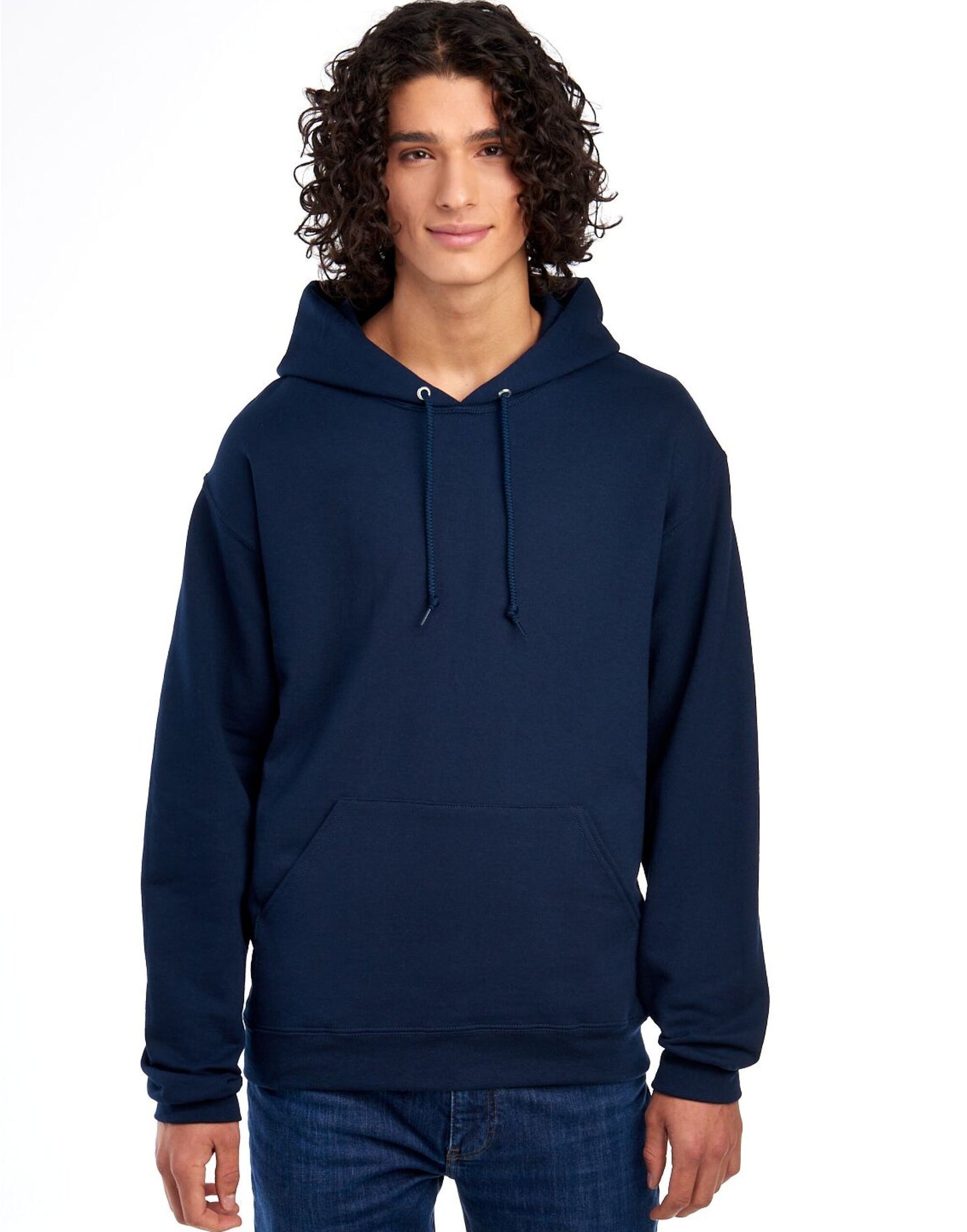 NuBlend® Hooded Sweatshirt - Navy Blue