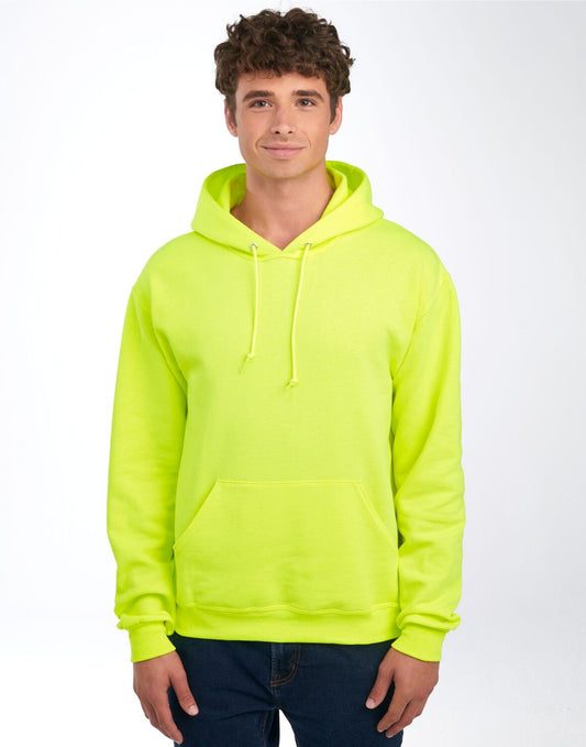 NuBlend® Hooded Sweatshirt - Safety Green