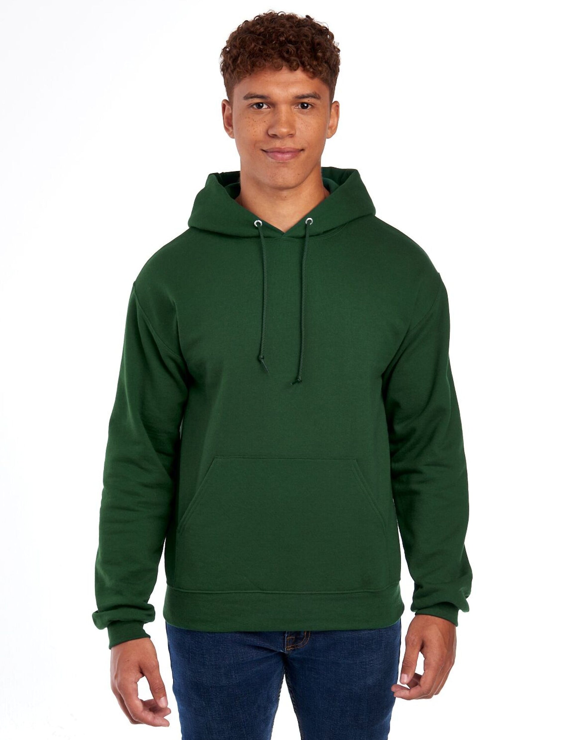 NuBlend® Hooded Sweatshirt - Forest Green