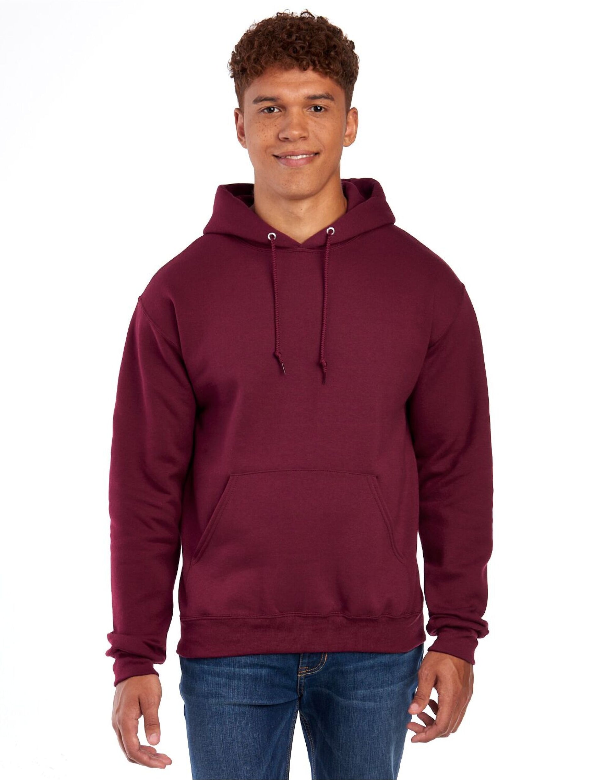 NuBlend® Hooded Sweatshirt - Maroon