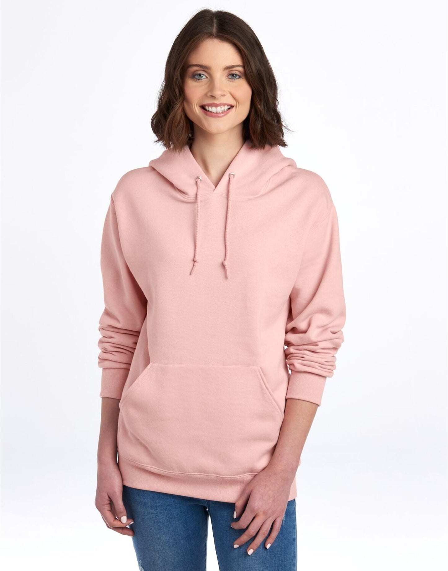 NuBlend® Hooded Sweatshirt - Blush Pink