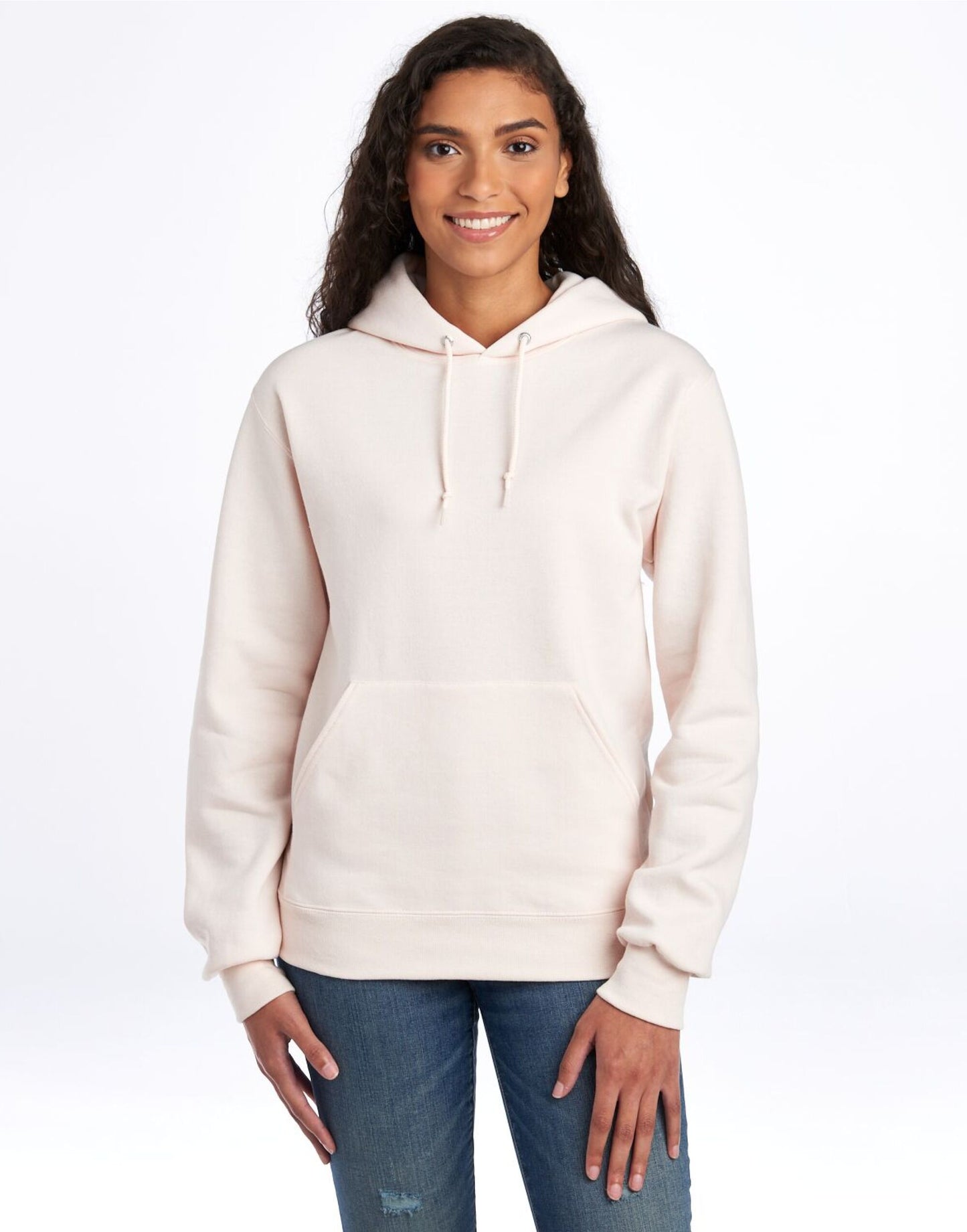 NuBlend® Hooded Sweatshirt - Sweet Cream Heather
