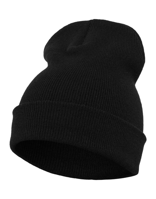 YP Cuffed Knit Beanie - Black