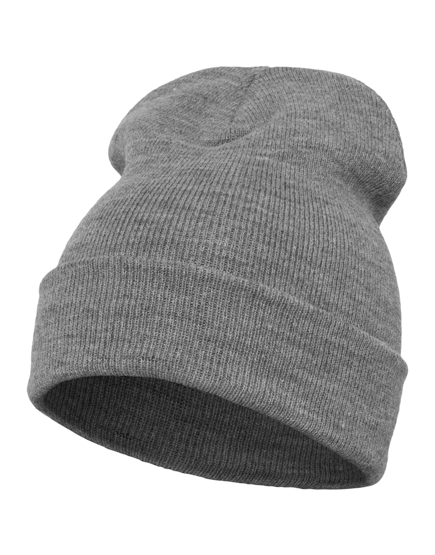 YP Cuffed Knit Beanie - Heather Grey