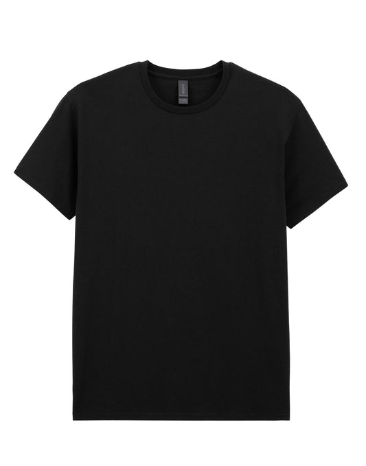 Light Cotton Adult T-Shirt - Black