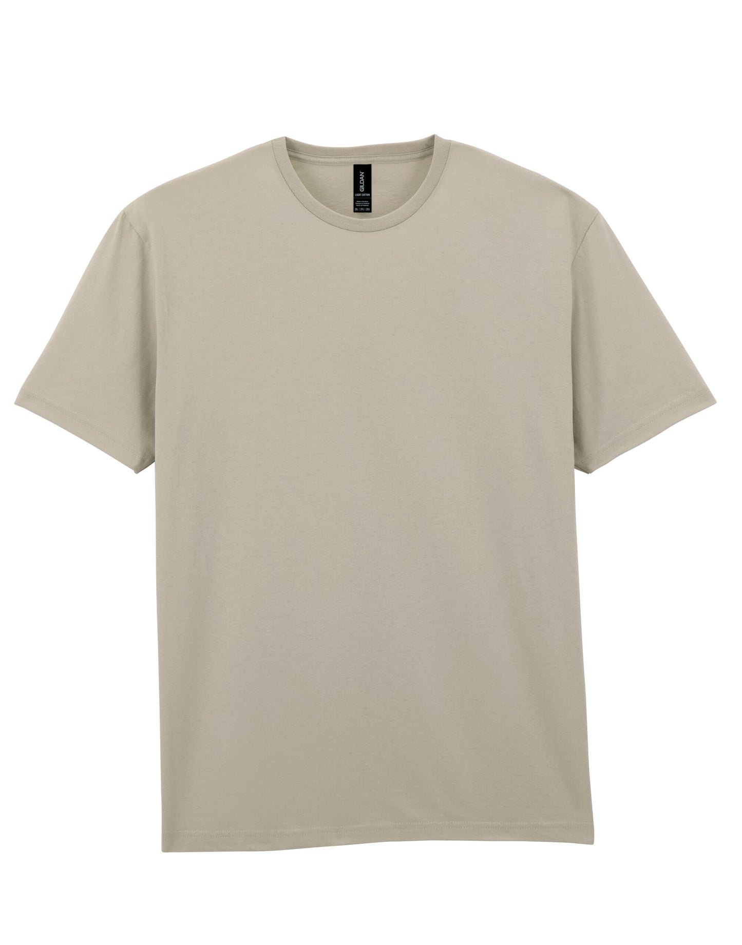 Light Cotton Adult T-Shirt - Sand