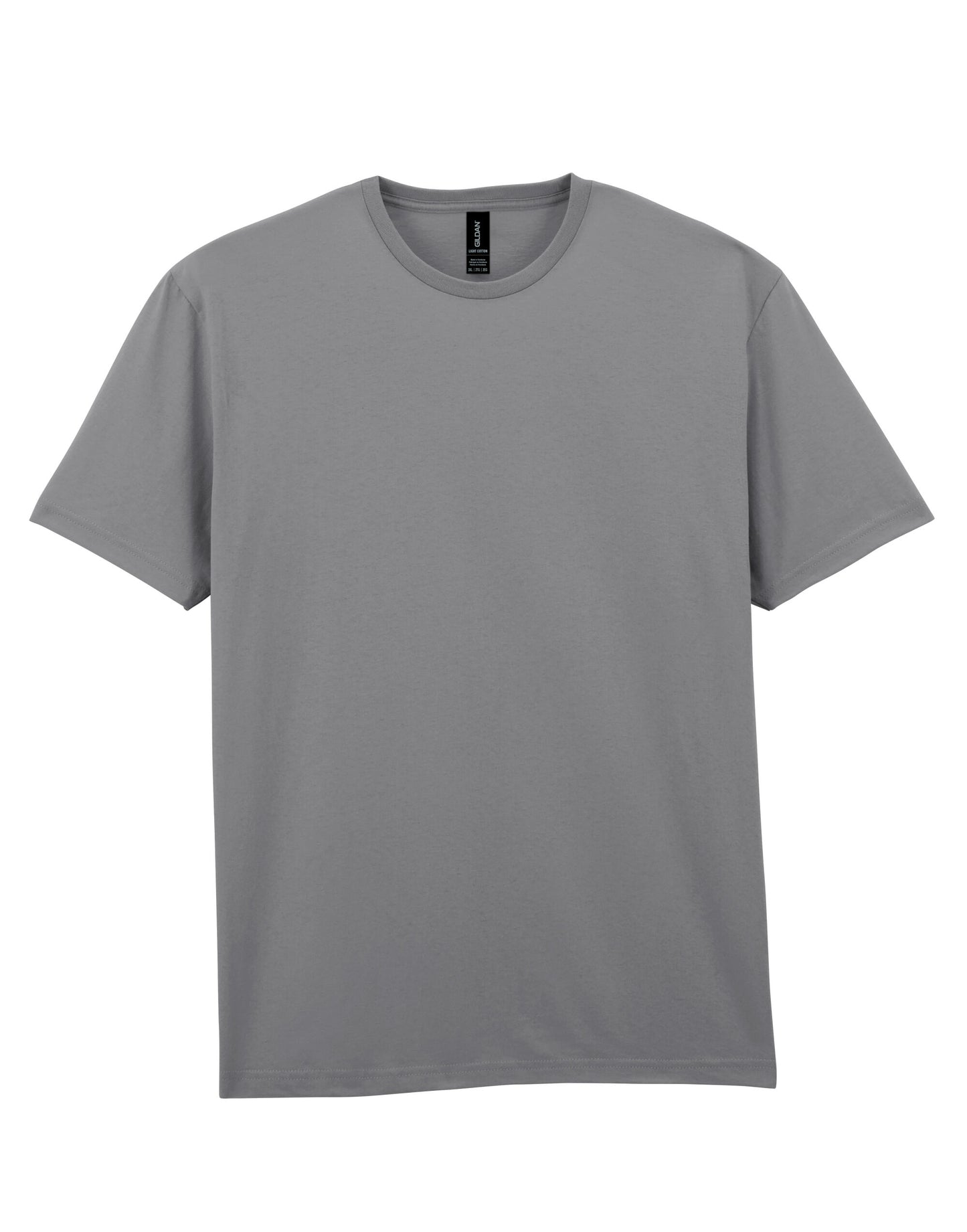 Light Cotton Adult T-Shirt - Charcoal