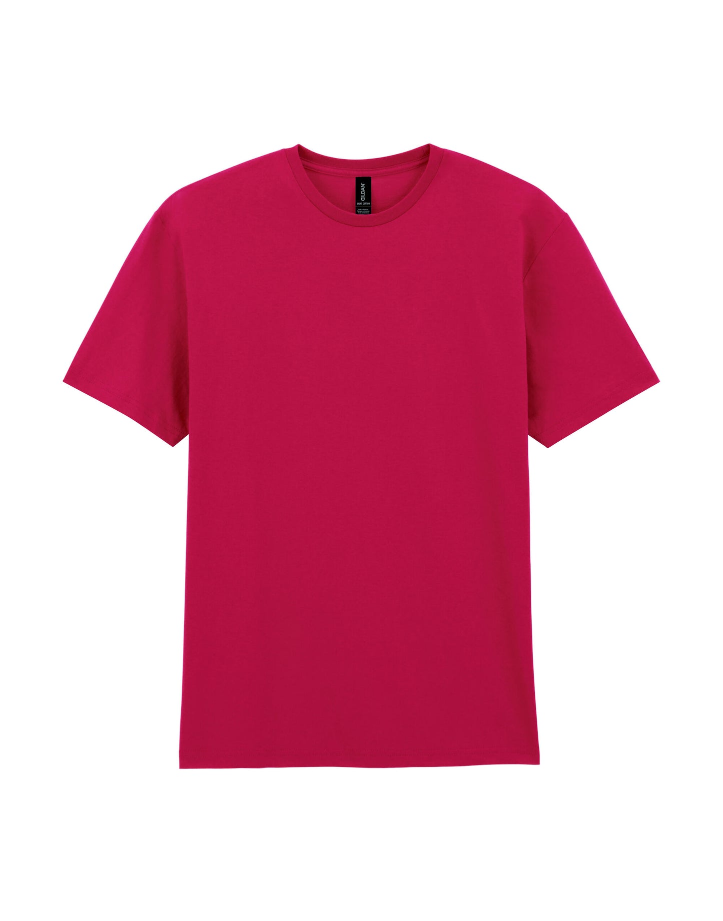 Light Cotton Adult T-Shirt - Cherry Red