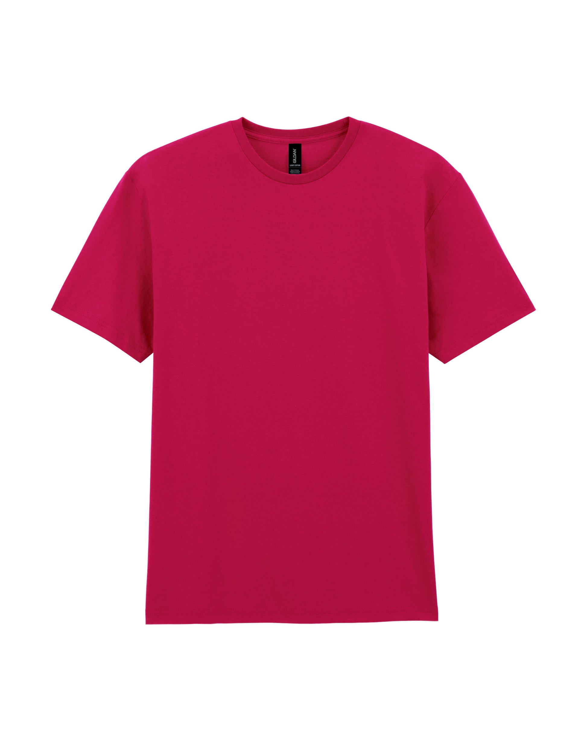 Light Cotton Adult T-Shirt - Cherry Red