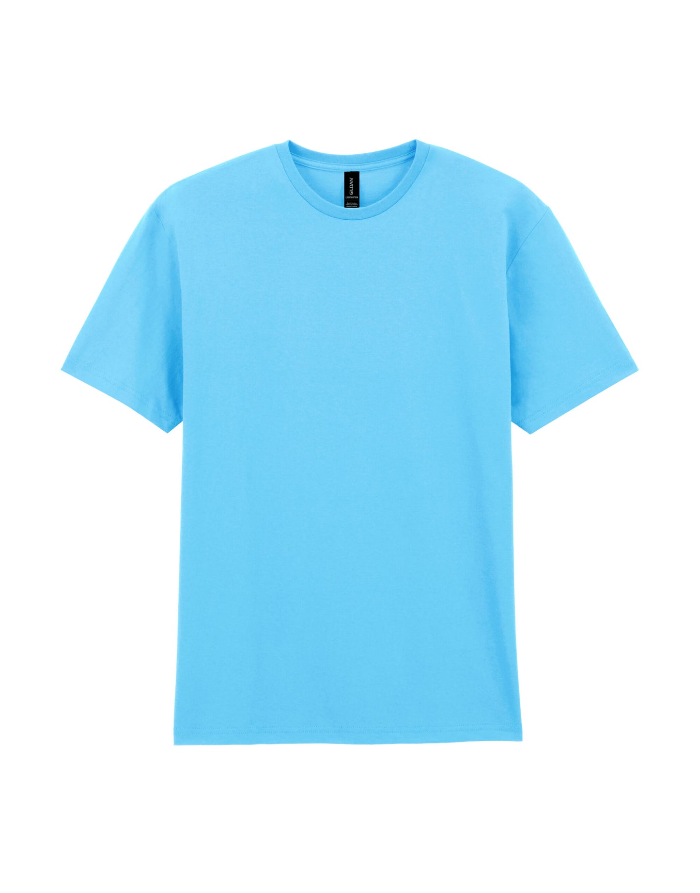 Light Cotton Adult T-Shirt - Sky Blue