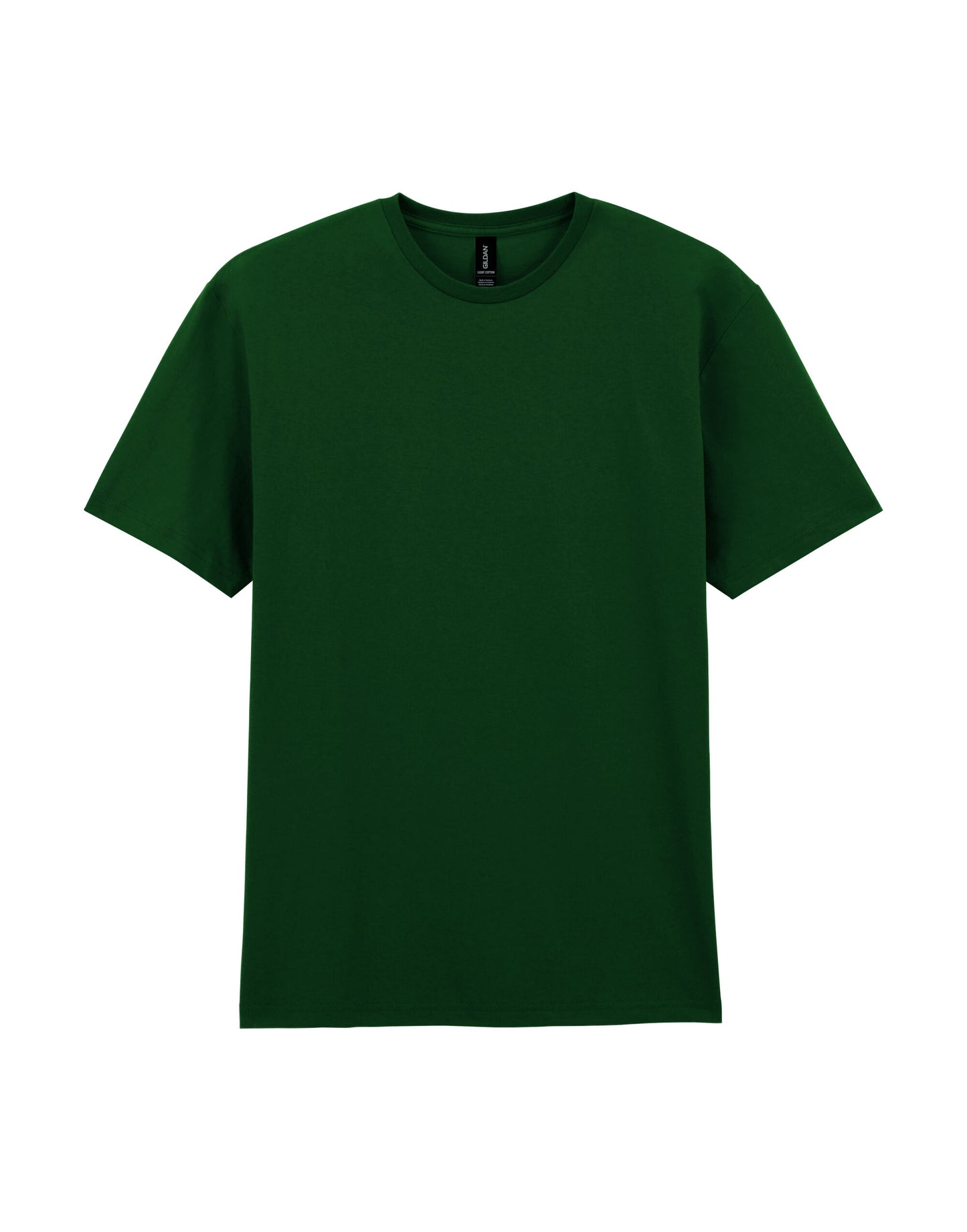 Light Cotton Adult T-Shirt - Forest Green