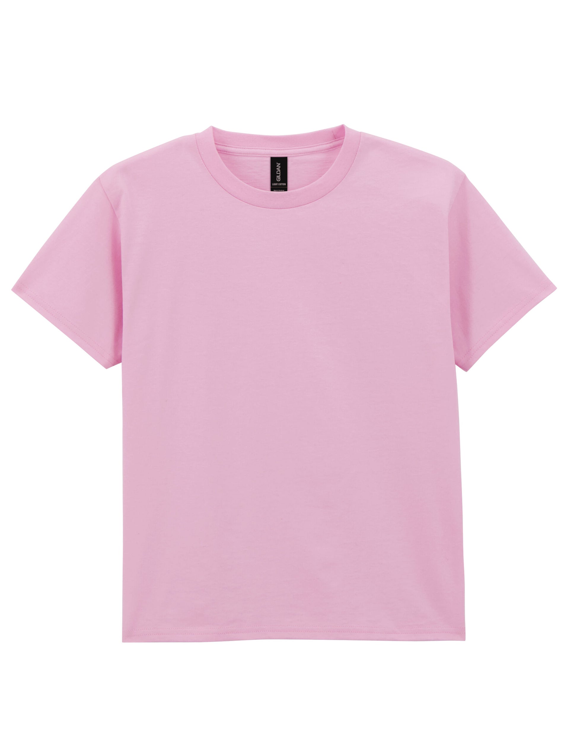 Light Cotton Youth T-Shirt - Light Pink