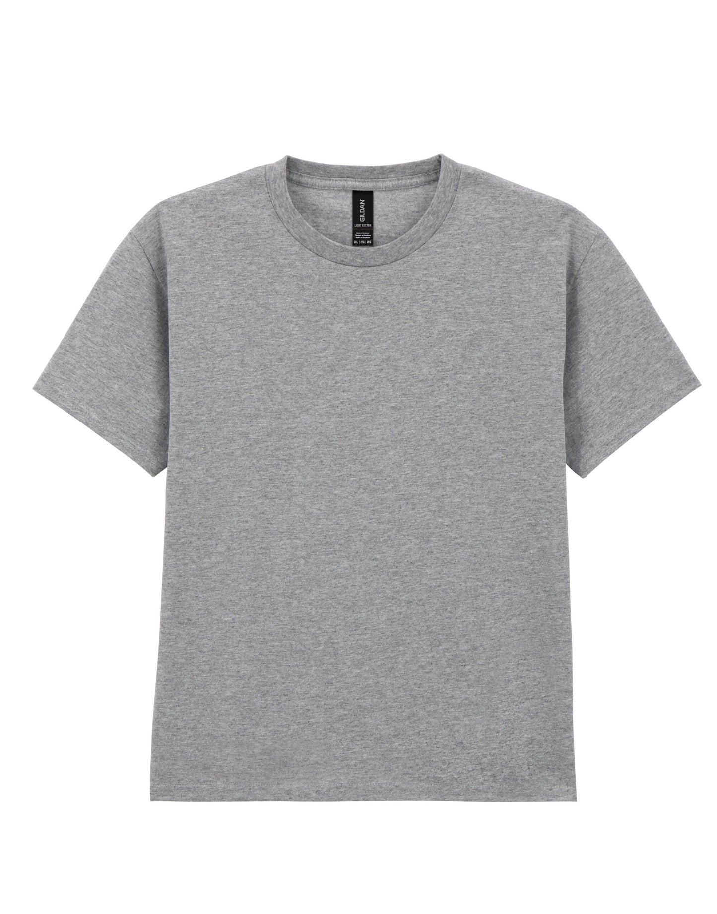 Light Cotton Youth T-Shirt - Sport Grey