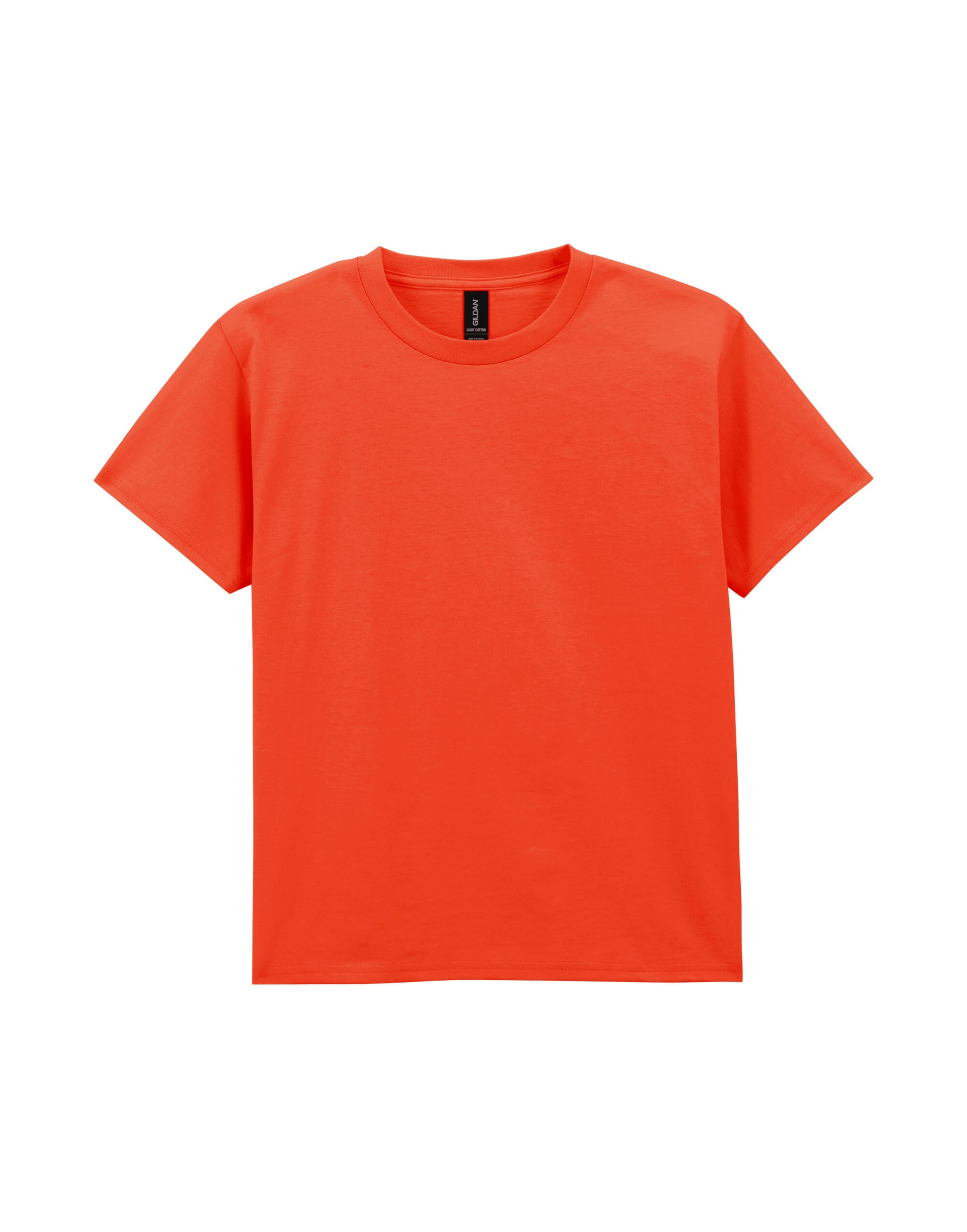 Light Cotton Youth T-Shirt - Orange
