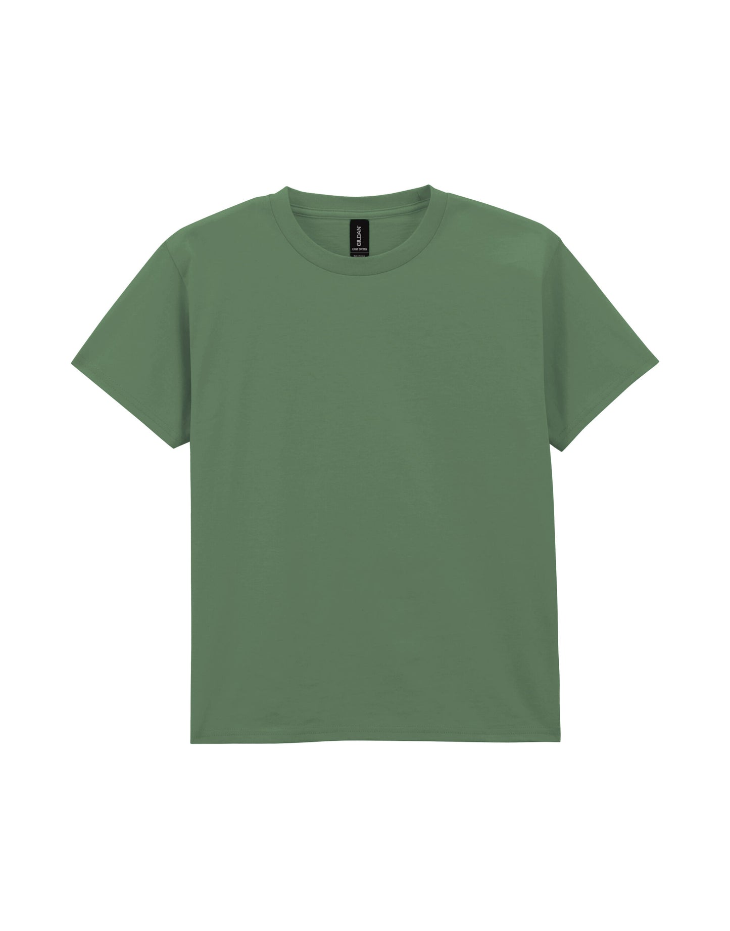 Light Cotton Youth T-Shirt - Military Green