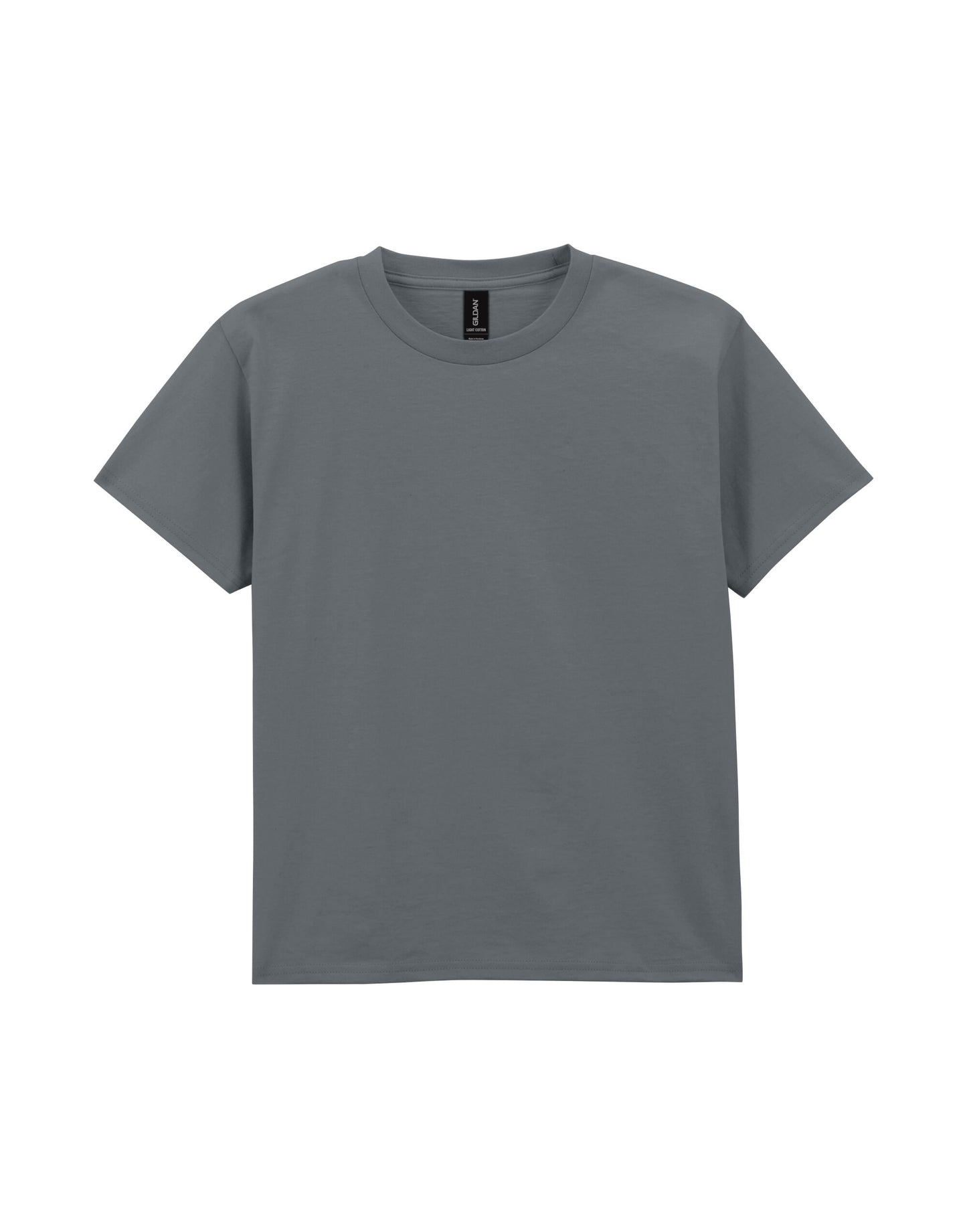 Light Cotton Youth T-Shirt - Charcoal
