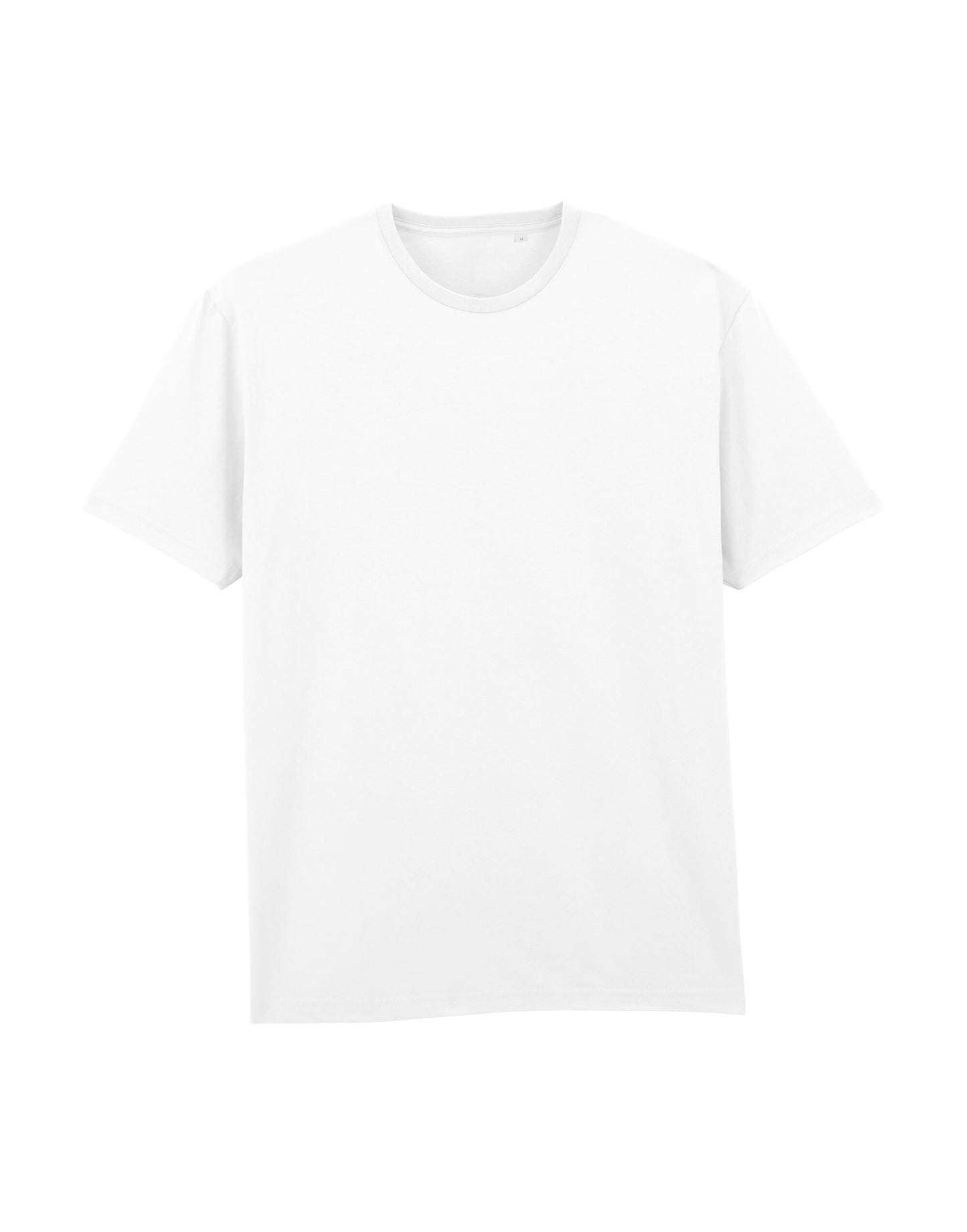 Light Cotton Adult No Label T-Shirt - White
