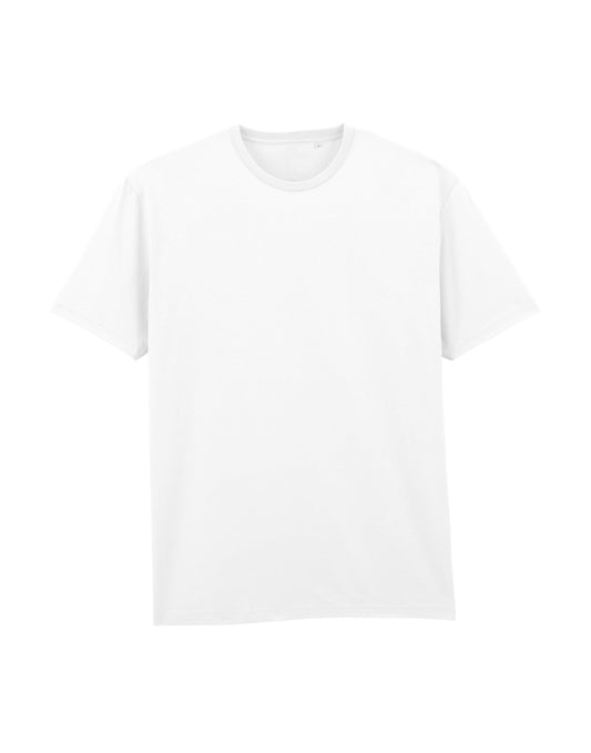 Light Cotton Adult No Label T-Shirt - White