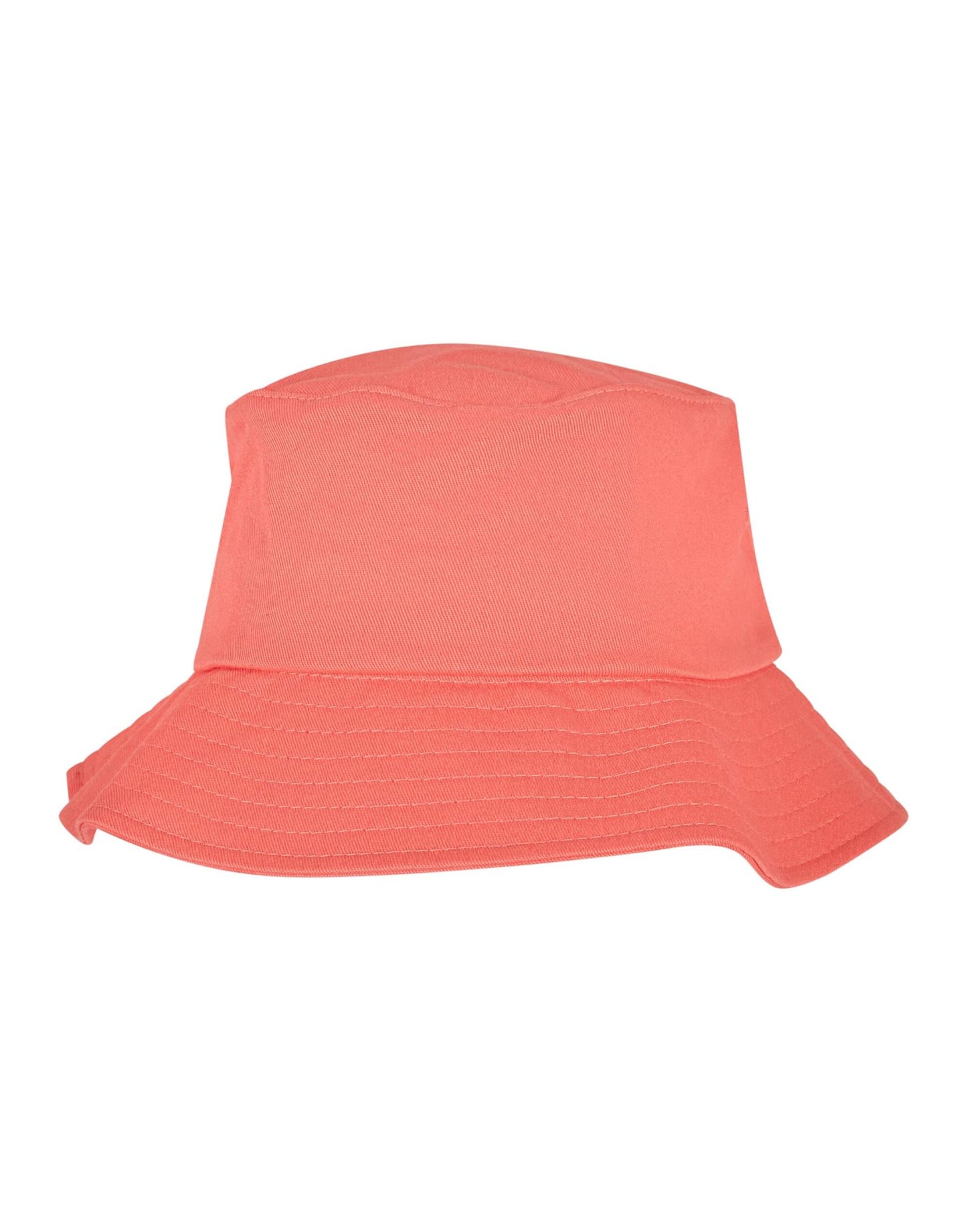 Cotton Twill Bucket Hat - Spiced Coral